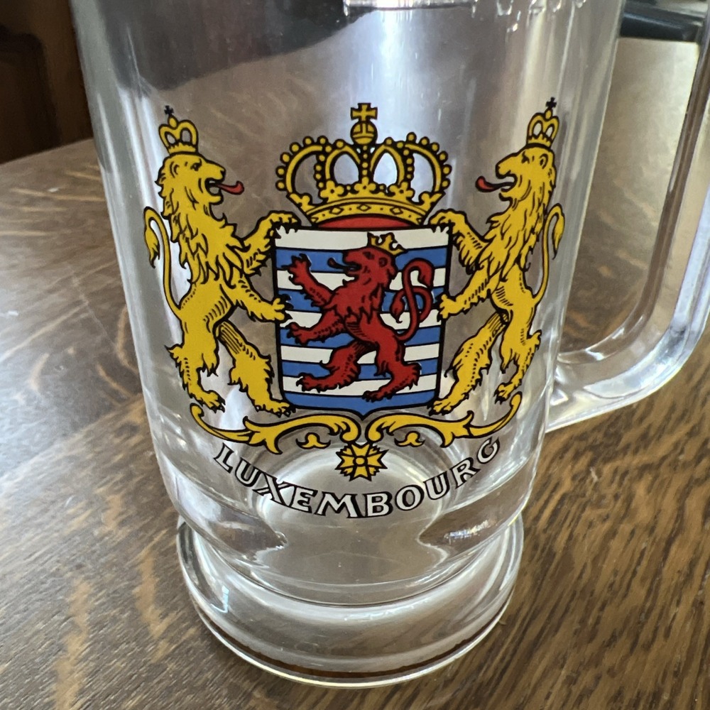Luxembourg Beer  Glass - Picture 2 of 5